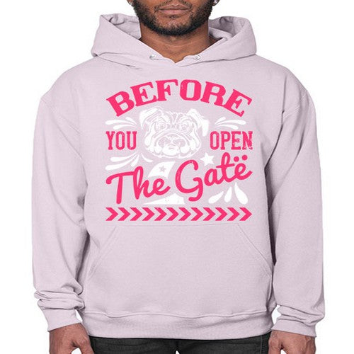 Before You Open The Gate Style 17# - dogs- Hoodie
