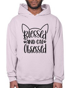 Blessed And Cat Obsessed Style 79# - cats- Hoodie