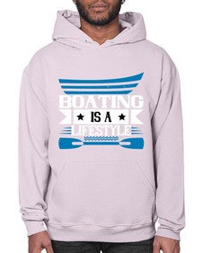 Boating is a lifestyle 52# - boats- Hoodie