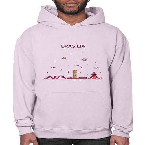 Brasilia 486# - cities- Hoodie