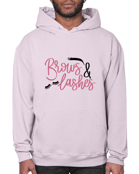 Brows Lashes Style 122# -makeup Hoodie