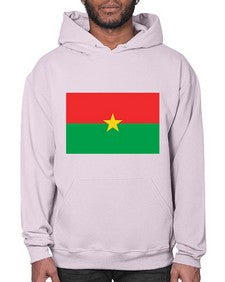 Burkina Faso 522# - world flags- Hoodie