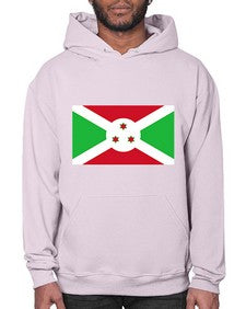Burundi 523# - world flags- Hoodie