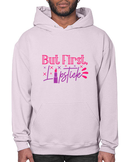 But First Lipstick Style 244# -makeup Hoodie