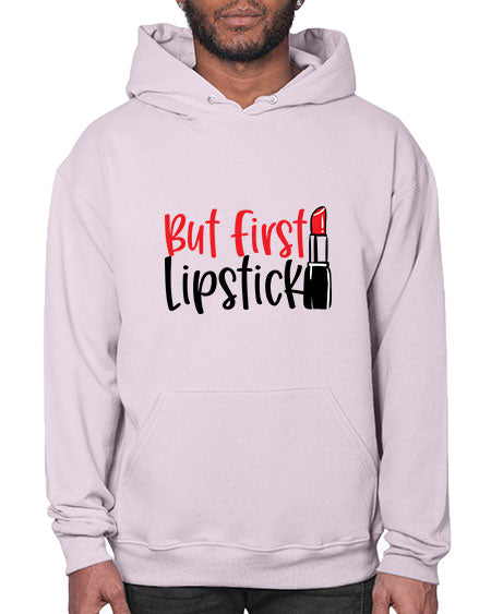 But First Lipstick Style 246# -makeup Hoodie