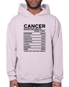 Cancer Nutrition Facts 148# - cancer- Hoodie