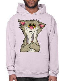 Cat 44# - cartoon animals- Hoodie