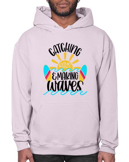 Catching Rays Making Waves Style 49# - summer- Hoodie