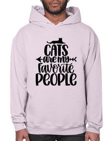Cats Are My Favorite People Style 90# - cats- Hoodie