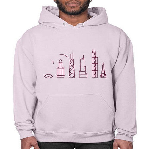 Chicago 570# - cities- Hoodie