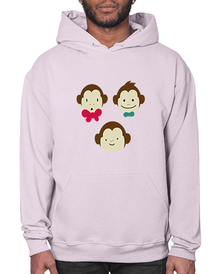 Cute_little_monkeys_5425 - monkey- Hoodie