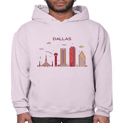 Dallas 646# - cities- Hoodie