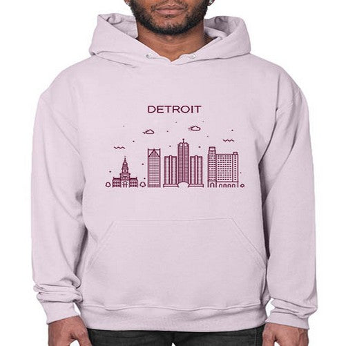 DetroitMI 663# - cities- Hoodie