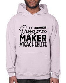 Difference Maker TeacherLife 712# - teacher- Hoodie