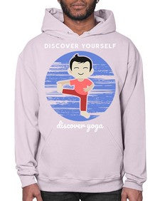 Discover Yourself Discover Yoga 199# - yoga- Hoodie