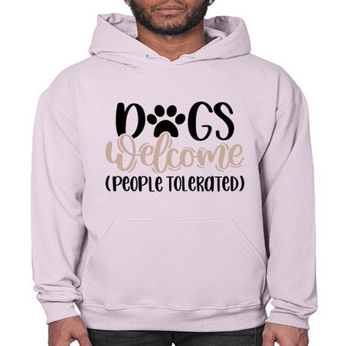Dogs Welcome Style 21# - dogs- Hoodie