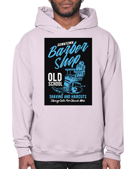 Downtown Barbershop CS729# - barber- Hoodie