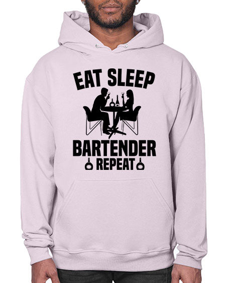 Eat sleep Style 130# - bartender- Hoodie