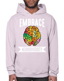 EmbraceNeurodiversityAwarenessTshirt 133# - alzheimers- Hoodie