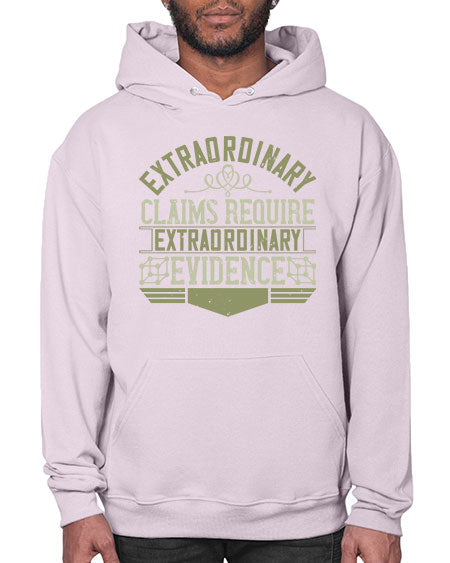 Extraordinary claims require extraordinary evidence 293# - general science- Hoodie