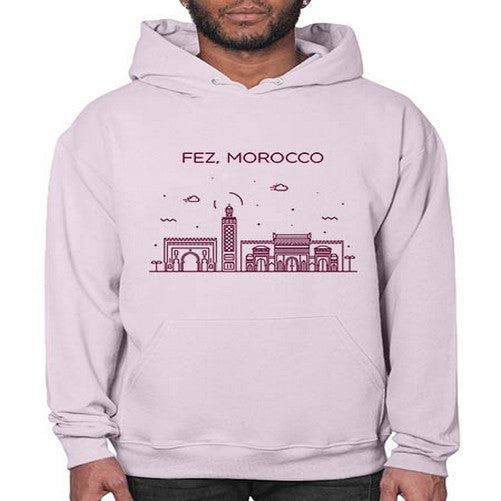 Fez 718# - cities- Hoodie