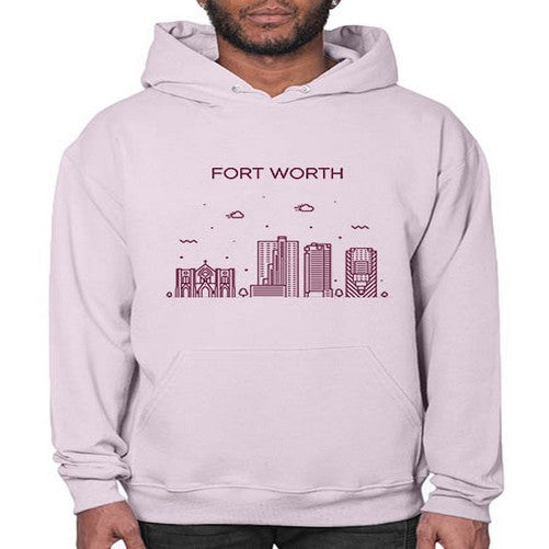 FortWorth 738# - cities- Hoodie