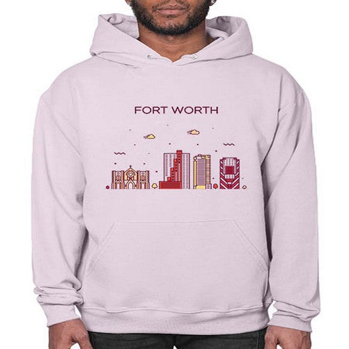 FortWorth 740# - cities- Hoodie