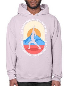 Get Stretched 225# - yoga- Hoodie
