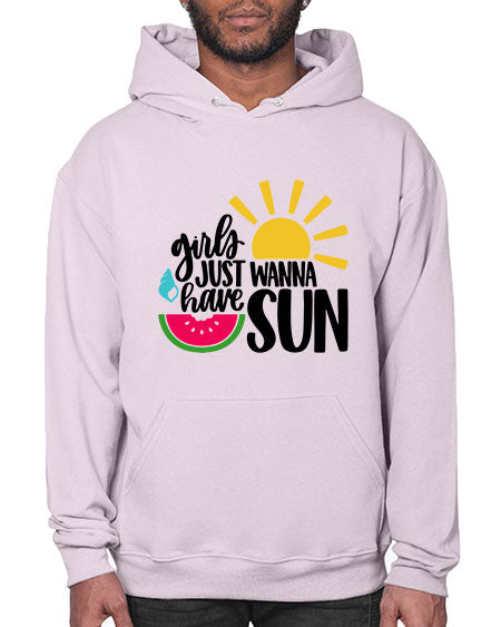 Girls Just Wanna Have Sun Style 44# - summer- Hoodie