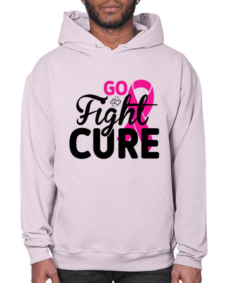 Go Fight Cure 23# - breast cancer- Hoodie