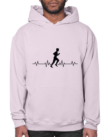 Heart Beat Runner - sports general- Hoodie