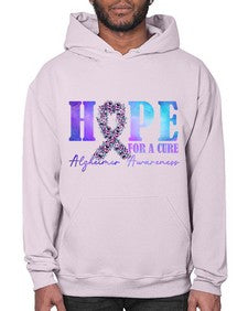 Hope For A Cure AlzheimerS Awareness 163# - alzheimers- Hoodie