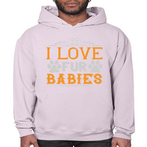 I Love Fur Babies Style 192# - dogs- Hoodie