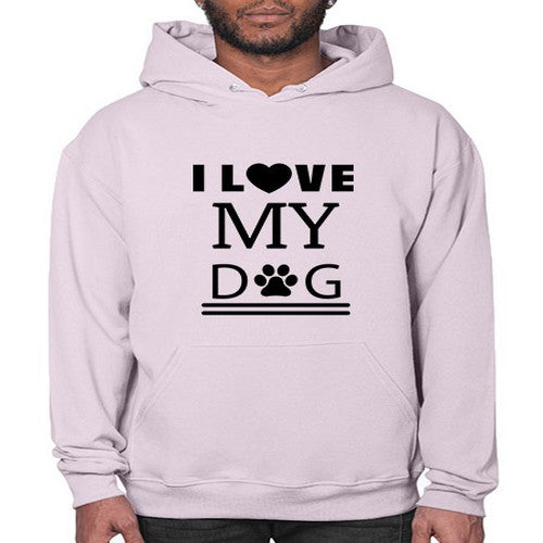 I Love My Dog Style 41# - dogs- Hoodie