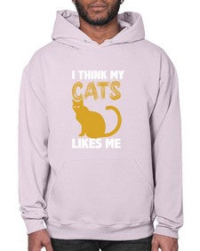 I Think My Cats - cats- Hoodie