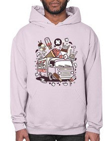 Ice Cream Van 1174# - ice cream- Hoodie