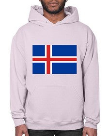 Iceland 921# - world flags- Hoodie