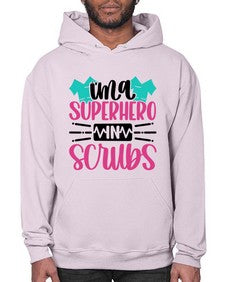 Im A Superhero In Scrubs Style Style 973# - nurse- Hoodie