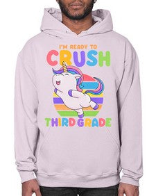 Im Ready to Crush third 392# - third grade- Hoodie