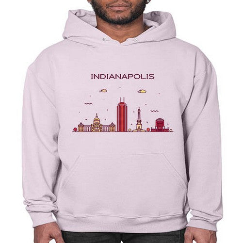 Indianapolis 949# - cities- Hoodie