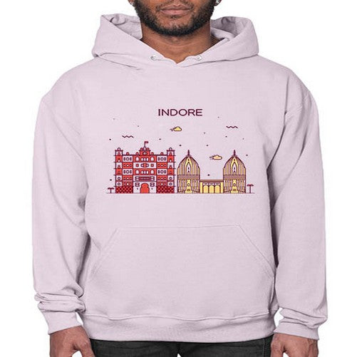 Indore 953# - cities- Hoodie