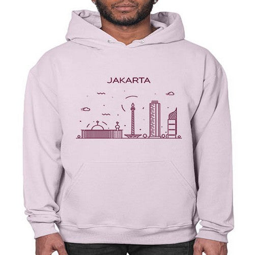 Jakarta 982# - cities- Hoodie