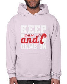 Keep calm and game on 34# - video games- Hoodie
