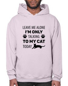 Leave Me Alone Style 62# - cats- Hoodie