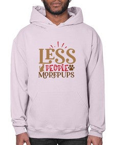 Less People More Pups Style 18# - cats- Hoodie