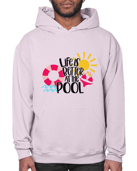 Life Is Better At The Pool Style 33# - summer- Hoodie
