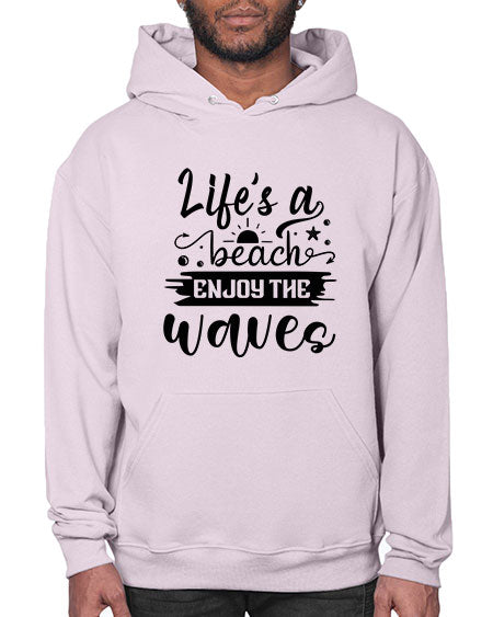 Lifes a beach enjoy the waves 01# - summer- Hoodie