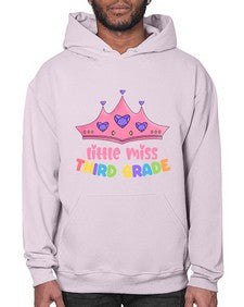 Little Miss third Grade 489# - third grade- Hoodie
