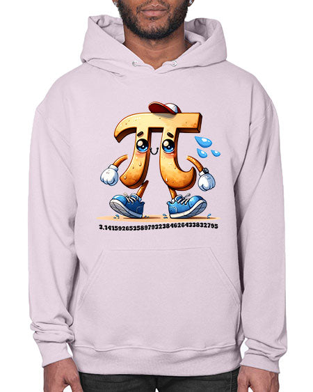 Long Running Pi Symbol Funny 27# - pi- Hoodie