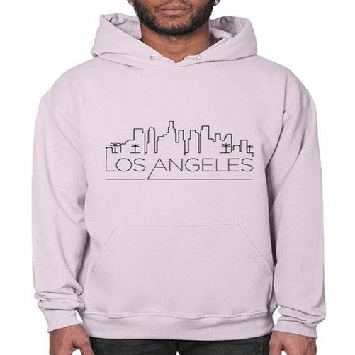 Los Angeles Minimal Skyline 1161# - cities- Hoodie